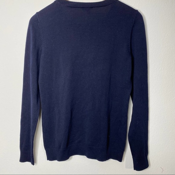 Talbots Mini Polar Bear Sweater Cotton Blend sz XS - Picture 3 of 7